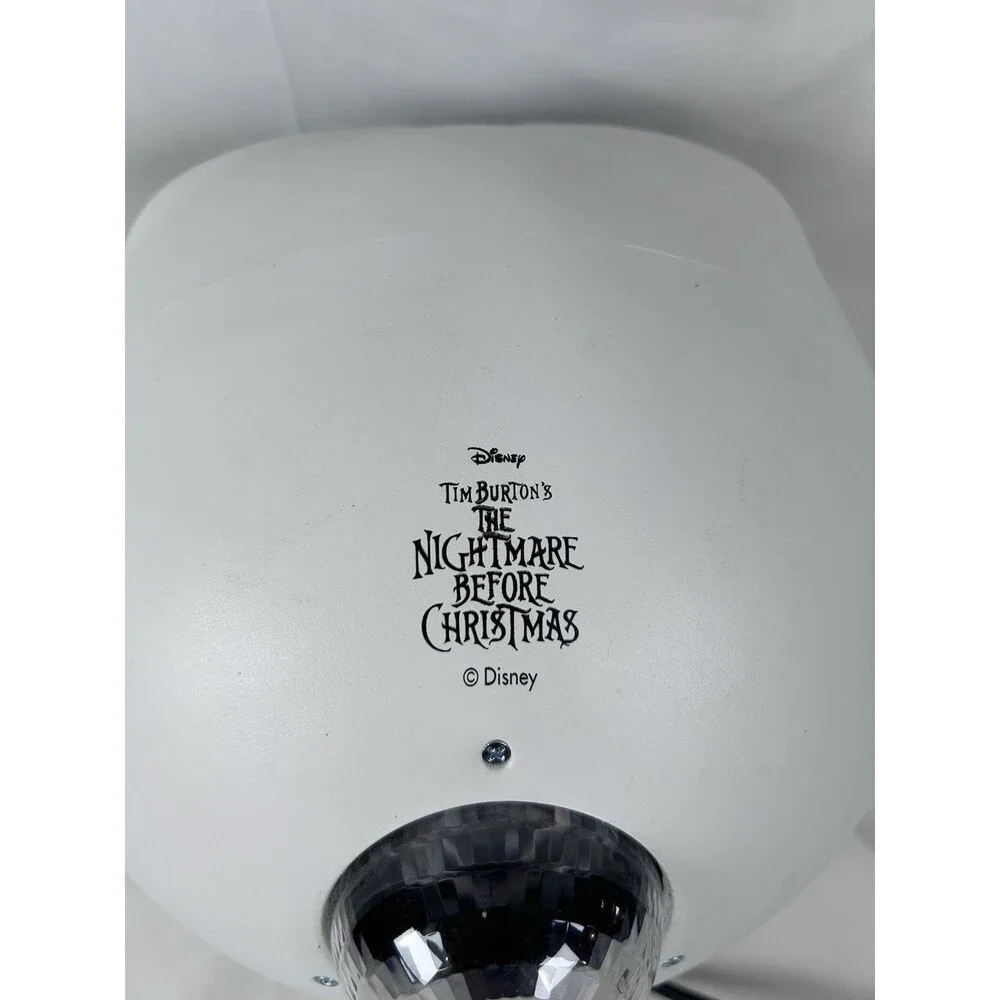 Disney Jack Skellington Head Light Up Nightmare Before Christmas Gemmy Rare